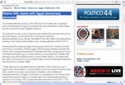 "القومي الأمريكي" يطالب بالضغط لنزاهة الانتخابات المصرية