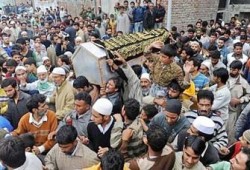 استشهاد 37 طالبًا خلال الانتفاضة الكشميرية