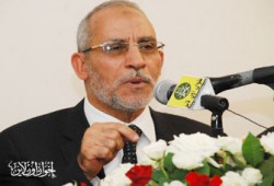 المرشد العام: السلام الواهم تفريط في دماء شهداء أكتوبر