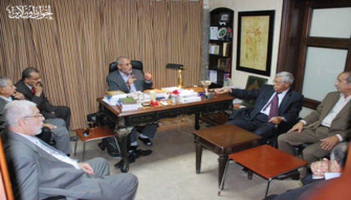 المرشد العام يستقبل قيادات الجمعية الوطنية للتغيير
