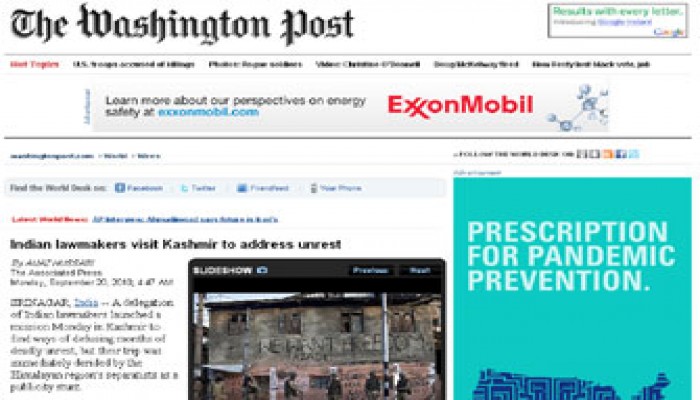 صحف العالم: قادة كشمير يرفضون مفاوضات الهند