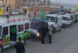 "أميال من الابتسامات 2" تتحرك باتجاه العريش