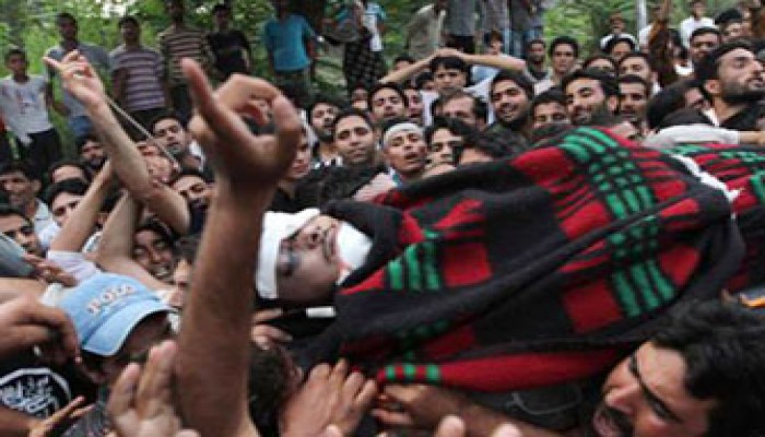 ارتفاع عدد شهداء الانتفاضة الكشميرية إلى 47