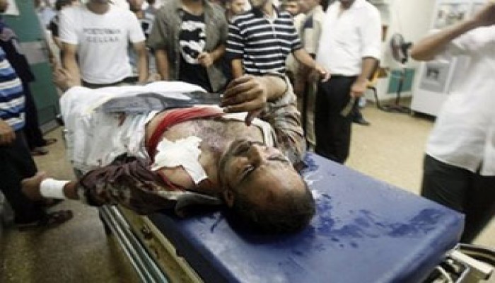 شهيد وجريحان في قصف صهيوني لغزة