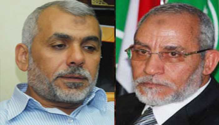 المرشد العام يواسي د. محيي حامد في وفاة حماته