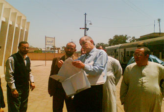 تطوير محطة "القوصية" استجابة لطلب نائب الإخوان