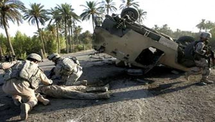 مقتل وإصابة 8 جنود أمريكيين في تفجير سيارة مفخخة بالعراق