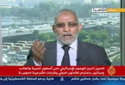 المرشد العام يطالب بمواقف عملية ضد الصهاينة