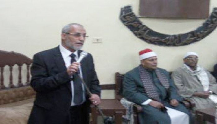 المرشد العام يتقدم عزاء الحاج سليمان