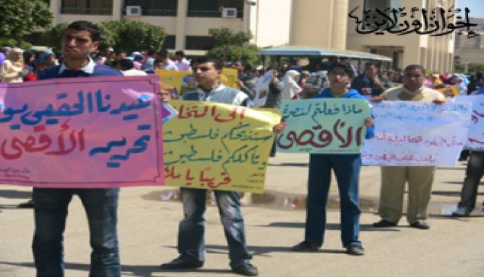 فصل 26 طالبًا بالمنوفية بسبب نصرة الأقصى!!