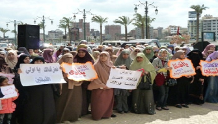 نساء دمياط ينتفضْن من أجل المسجد الأقصى