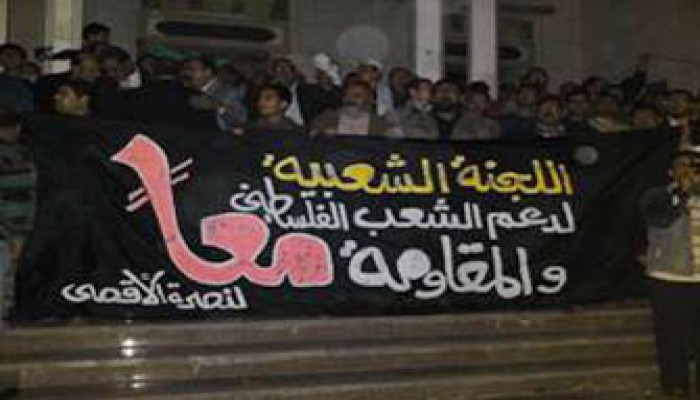 دمياط.. وقفة للنقابات والأحزاب من أجل الأقصى