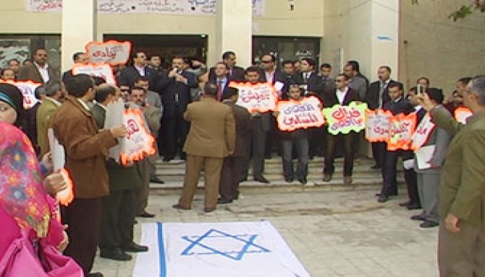 محامو دمياط يبدءون خطوات مقاضاة الصهاينة