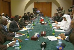 التوقيع على اتفاق سلام بين شريكي الحكم بالسودان