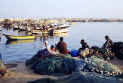 الاحتلال يختطف 7 فلسطينيين من بحر غزة