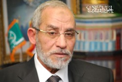 المرشد العام يعزي في وفاة زوجة الحاج فتحي رخا