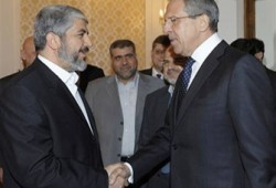 مشعل يلتقي وزير الخارجية الروسي في موسكو