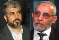 المرشد العام يعزي مشعل هاتفيًّا