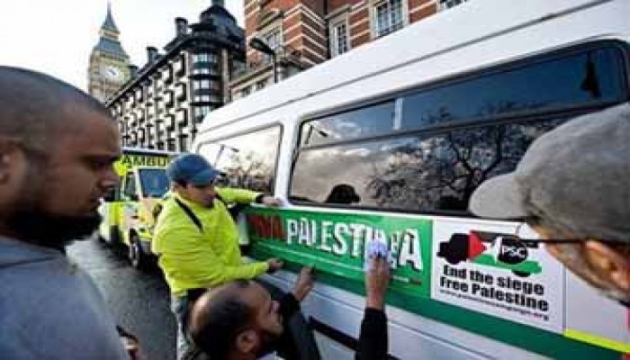 قافلة أوروبية جديدة لكسر حصار غزة