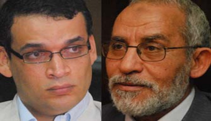 المرشد العام يواسي الشرنوبي في وفاة عمته