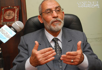 حصريًّا: كلمة متلفزة للمرشد العام بمناسبة انتخابه