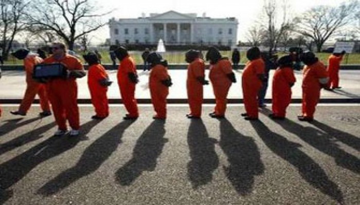 اعتصام حقوقي بواشنطن ضد معتقل جوانتانامو