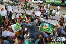 محامو مصر يتظاهرون لمناصرة "الأقصى"