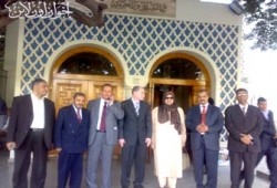 "رد ضعيف" من عمرو موسى على وفد نصرة الأقصى