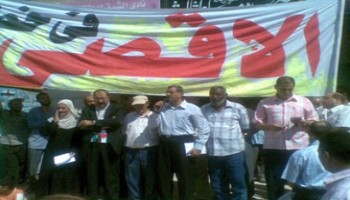 نقابات دمياط تنادي بوقفة رجولية أمام الإجرام الصهيوني