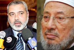 هنية للقرضاوي: القدس في خطر