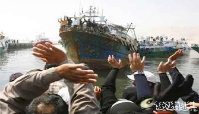 الإعلام الأمريكي يبرز استقبال الصيادين المصريين الأبطال