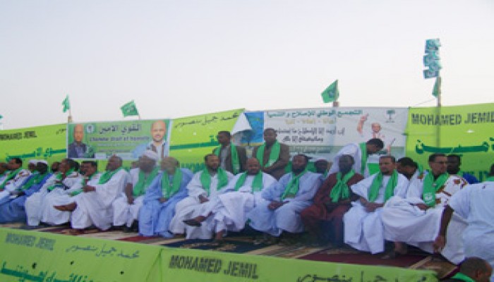 ولد منصور يدعو إلى الوحدة الوطنية في موريتانيا