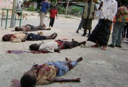 80 قتيلاً وجريحًا في معارك مقديشو ونزوح الآلاف