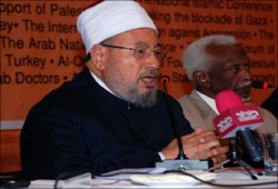 مؤتمر إسطنبول: فتوى للقرضاوي تعتبر سهم إعمار القطاع "زكاة"