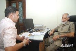 د. محمود عزت في حديث عن مكافحة الطاعون