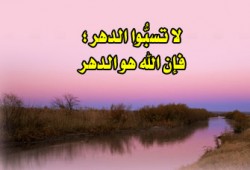 حكم سب الدين والدهر والرب