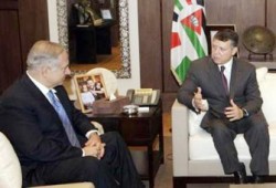 نتنياهو يصل الأردن في زيارة مفاجئة!!