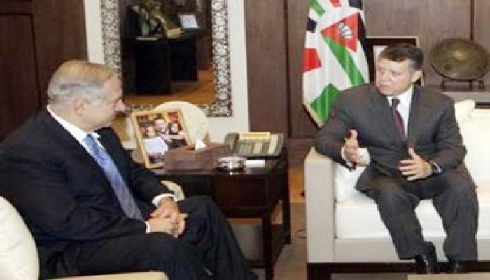 نتنياهو يصل الأردن في زيارة مفاجئة!!