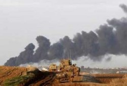 إحباط محاولة توغل صهيوني وقصف منطقة المغازي