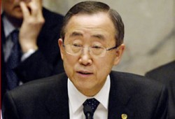 ضغوط صهيونية تمنع كي مون من إدانة  الاحتلال!