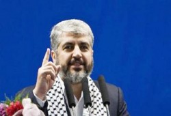 مشعل ينفي وقف حماس إطلاق الصواريخ على المغتصبات