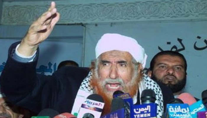 الزنداني يدعو إلى اتحاد عربي للدفاع عن الأقصى