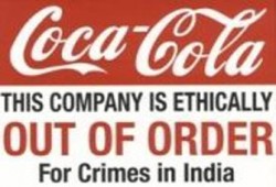 "كوكاكولا" متهمة بارتكاب جرائم في الهند