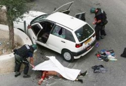 استشهاد فلسطيني حاول دهس جنود صهاينة في القدس