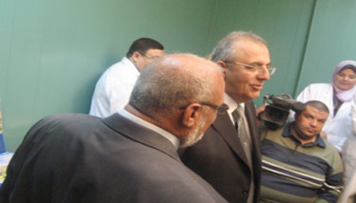 الجبلي ومجاهد يفتتحان وحدة الأشعة المقطعية بالمطرية