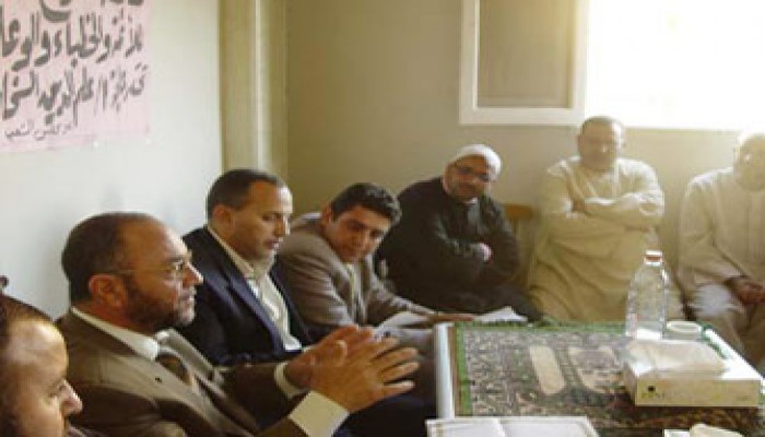 السخاوى يناقش أئمة المساجد في مشروع الكادر