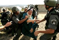 اشتباكات بين الفلسطينيين والشرطة الصهيونية بأم الفحم