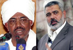 هنية في رسالة للبشير: السودان أقوى من المؤامرات