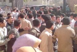 جامعة المنوفية ثكنة عسكرية لمنع حفل لنصرة غزة!