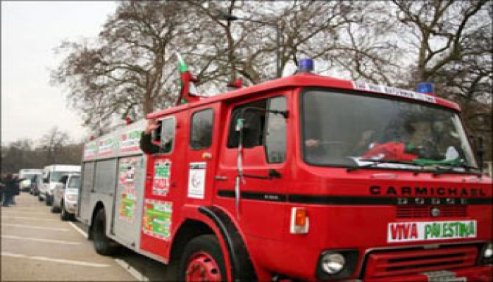 مصر ترفض إدخال قافلة شريان الحياة عبر معبر رفح!!